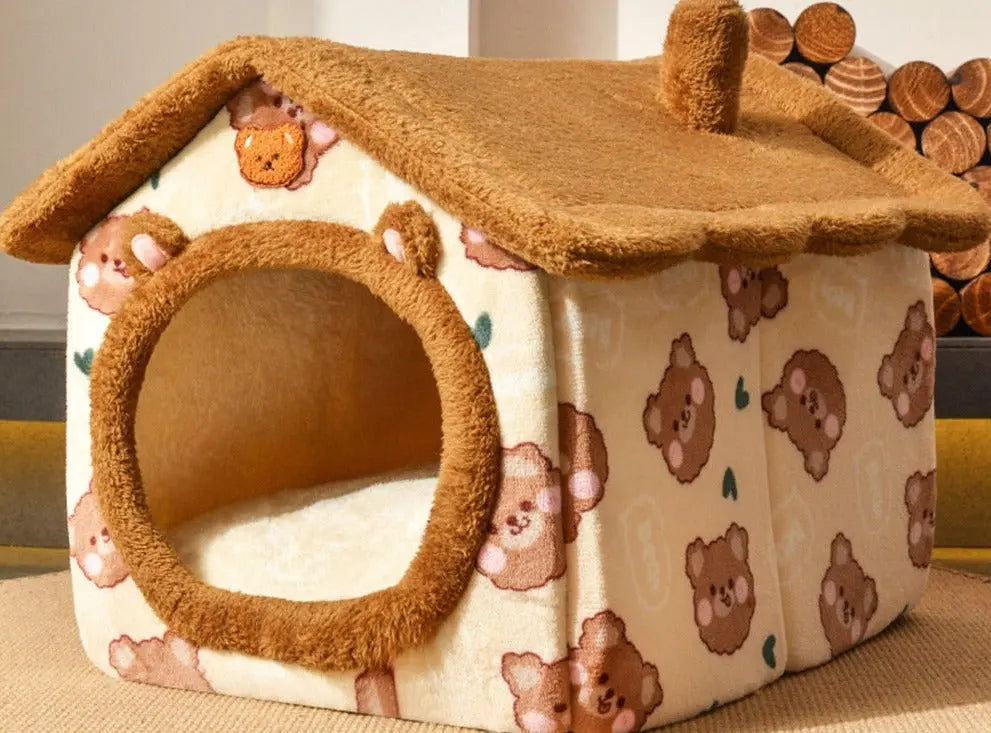 PurrCottage - Gemütliches Katzenhaus Mit Niedlichen Designs