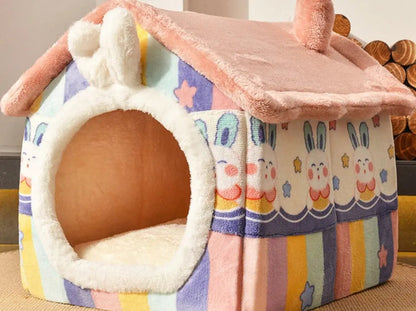 PurrCottage - Gemütliches Katzenhaus Mit Niedlichen Designs