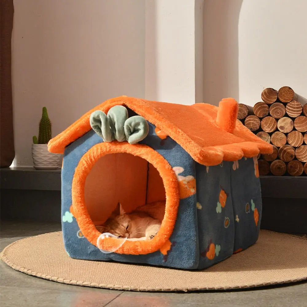 PurrCottage - Gemütliches Katzenhaus Mit Niedlichen Designs