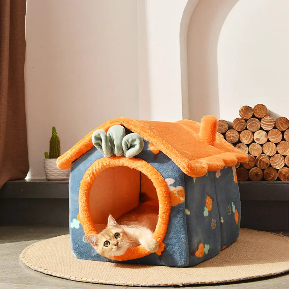 PurrCottage - Gemütliches Katzenhaus Mit Niedlichen Designs