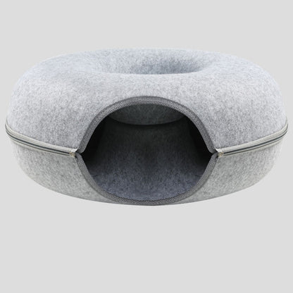 CozyCave - Stilvolles Katzenbett