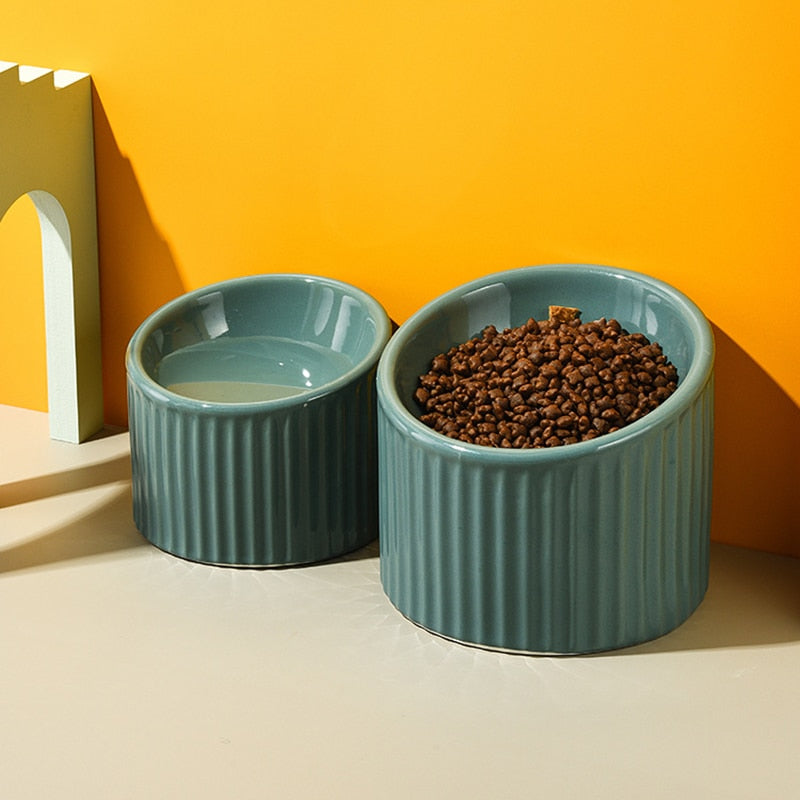 ElevateBowl - Ergonomischer Erhöhter Futternapf Für Katzen